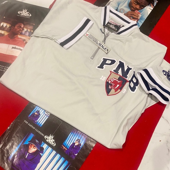 PNB Nation Vintage Uptown Shooter Top Sz M - Picture 3 of 9